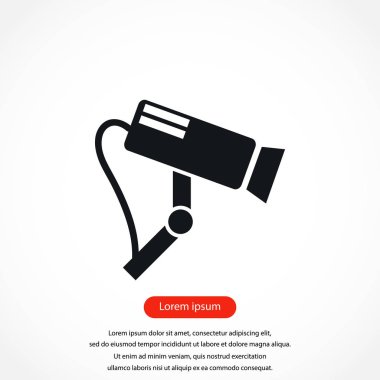  Gözetim Kamera Cctv simgesi.