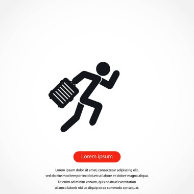 İnsanlar çanta simgesi