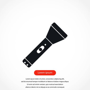 el feneri düz simgesi