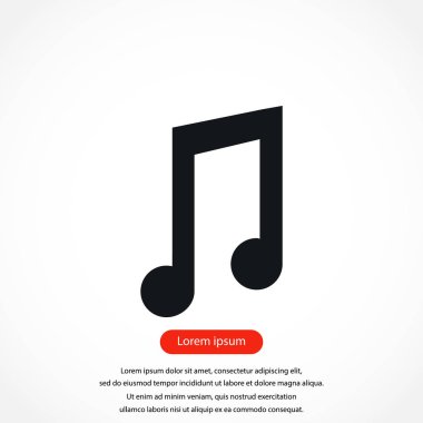 müzik vektör simgesi