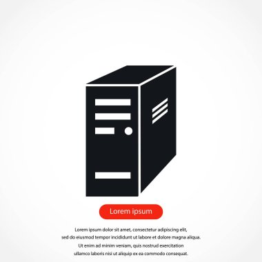  bilgisayar sunucusu simgesi