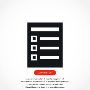 Kağıt simge vektör