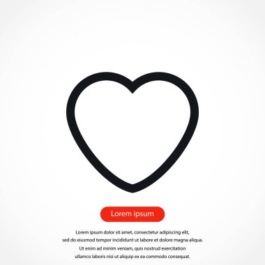  kalp simgeler vektör