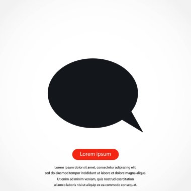 iletişimin bir düz simgesi