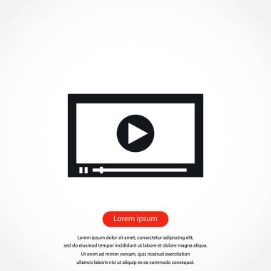 video simge vektör
