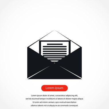 posta işareti simgesi,