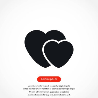 Kalp Vektörü Simgesi