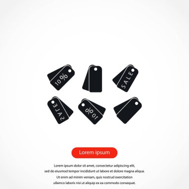 alışveriş simgeler vektör