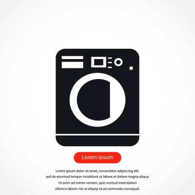 çamaşır makinesi simgesi