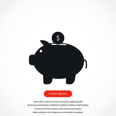 Domuz kumbarası simgesi