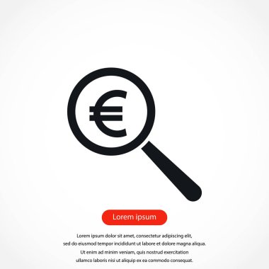 Arama euro para simgesi