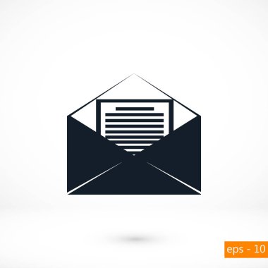 posta işareti simgesi,