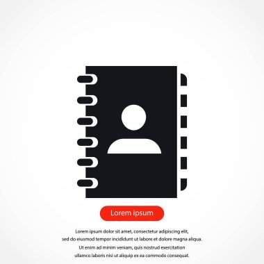 defter vektör simgesi