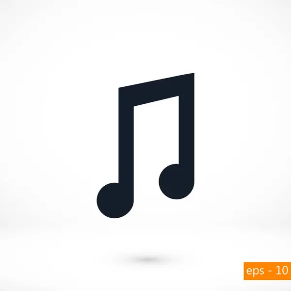 Music vector icon — Stock Vector