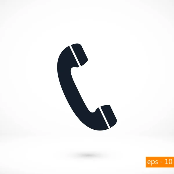 Vektor-Symbol für Telefonempfänger — Stockvektor