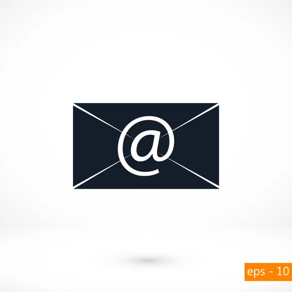Mail-Icon-Vektor — Stockvektor