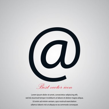 e-posta simge vektör