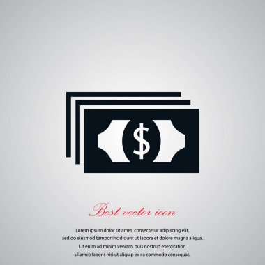 Dolar simge vektör