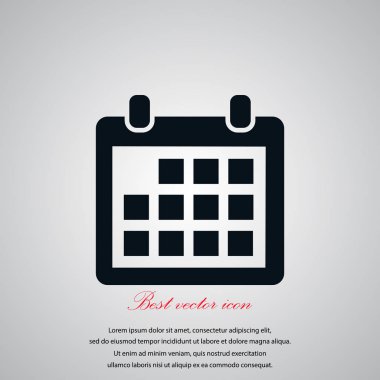 takvim simge vektör