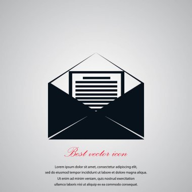 posta işareti simgesi,