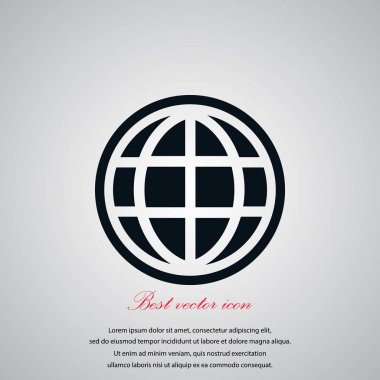 Dünya Vektör Simgesi