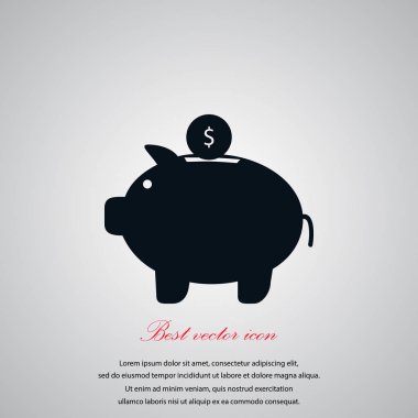 Domuz kumbarası simgesi