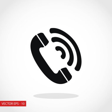 telefon alıcısı vektör simgesi