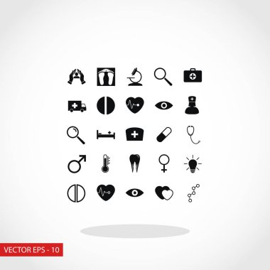 tıbbi simge vektör