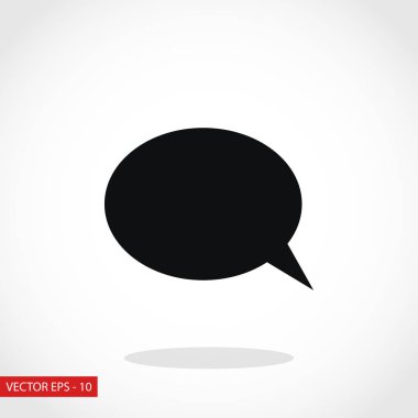 iletişimin bir düz simgesi