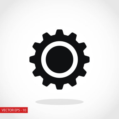 dişli simge vektör