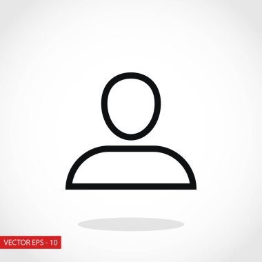 Kullanıcı simge vektör