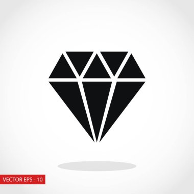 Elmas vektör simgesi