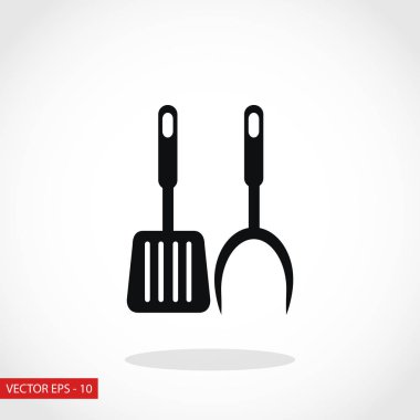 Barbekü simge vektör