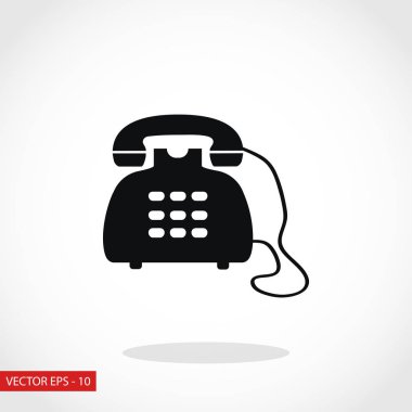 Telefon simge vektör