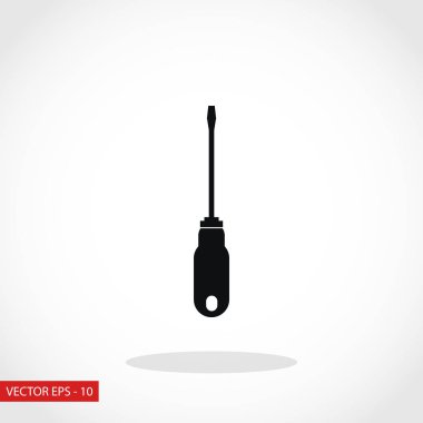 Tornavida vektör simgesi