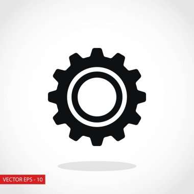 dişli simge vektör