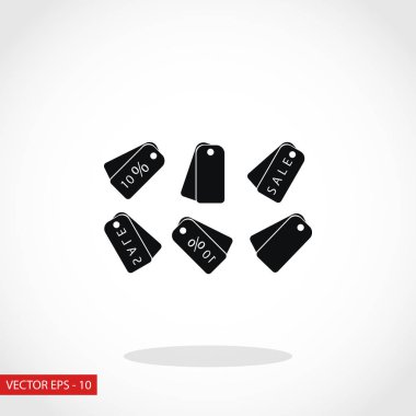 alışveriş simgeler vektör