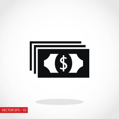 Dolar simge vektör