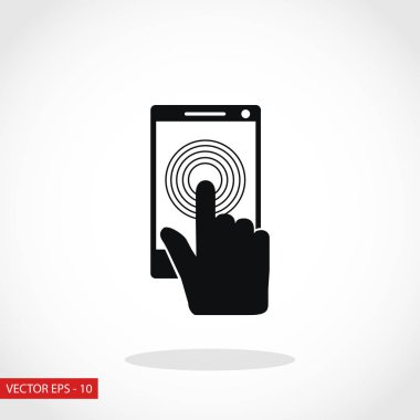 Smartphone simge vektör