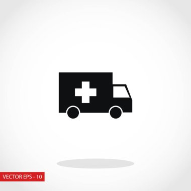 Ambulans araba simgesi