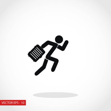 İnsanlar çanta simgesi