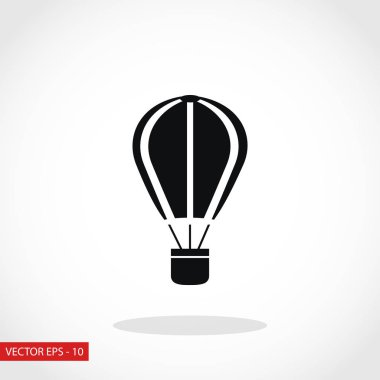 paraşüt simge vektör