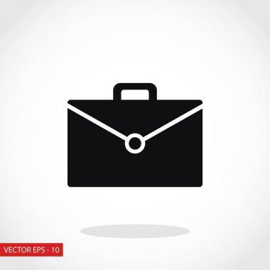 çanta simge vektör