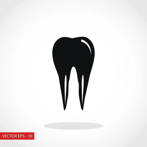 Зуб значок вектор — стоковий вектор