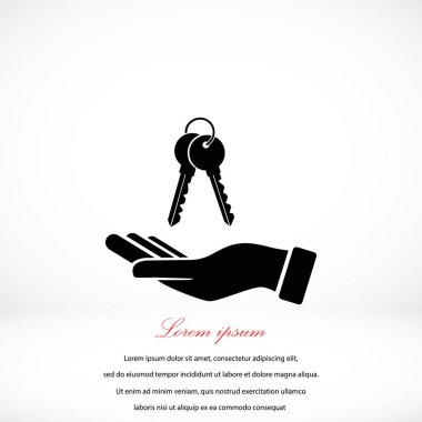 El ile tuşları simgesi