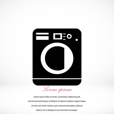 çamaşır makinesi simgesi