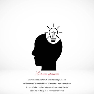 ekibimizi ampul kavramı simgesinin