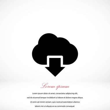 Bulut işareti simgesi