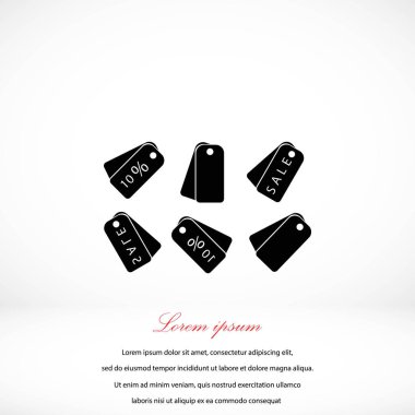 alışveriş simgeler vektör