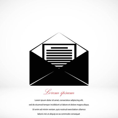 posta işareti simgesi,